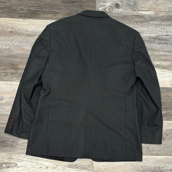 Brooks Brothers 346 Explorer Gray Mens 40 SH Wool Blend Sport Coat Blazer Jacket - Picture 2 of 12